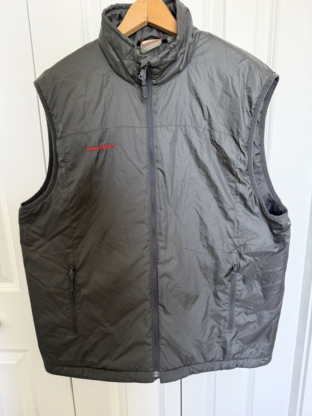 Mammut Aenergy insulated puffer vest Jacket Adult XL Black Performance Mens